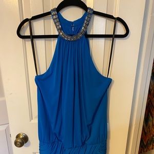 Laundry jeweled neck mini formal dress. Size 10